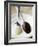 White and Dark Couverture on Spoons-Debi Treloar-Framed Photographic Print