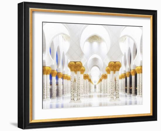 White and Gold-Mohamed Raof-Framed Photographic Print