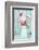 White and Pink Ranunculus Flowers-Anna-Mari West-Framed Photographic Print