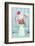 White and Pink Ranunculus Flowers-Anna-Mari West-Framed Photographic Print