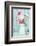 White and Pink Ranunculus Flowers-Anna-Mari West-Framed Photographic Print