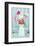 White and Pink Ranunculus Flowers-Anna-Mari West-Framed Photographic Print