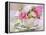 White and Pink Roses and Heather in a Cup-Friedrich Strauss-Framed Premier Image Canvas