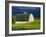 White Barn and Canola Field-Darrell Gulin-Framed Photographic Print