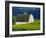 White Barn and Canola Field-Darrell Gulin-Framed Photographic Print