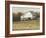 White Barn View I-Tim O'toole-Framed Art Print