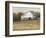 White Barn View I-Tim O'toole-Framed Premium Giclee Print