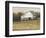 White Barn View I-Tim O'toole-Framed Premium Giclee Print