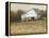 White Barn View I-Tim O'toole-Framed Stretched Canvas