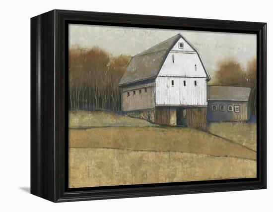 White Barn View II-Tim O'toole-Framed Stretched Canvas