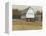 White Barn View II-Tim O'toole-Framed Stretched Canvas