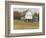 White Barn View II-Tim O'toole-Framed Art Print