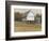 White Barn View II-Tim O'toole-Framed Art Print