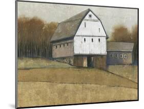 White Barn View II-Tim O'toole-Mounted Art Print