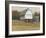 White Barn View II-Tim O'toole-Framed Art Print