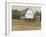 White Barn View II-Tim O'toole-Framed Art Print