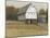 White Barn View II-Tim O'toole-Mounted Art Print