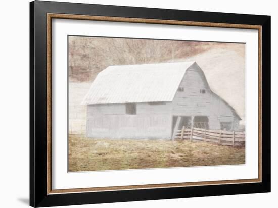 White Barn-Milli Villa-Framed Photographic Print