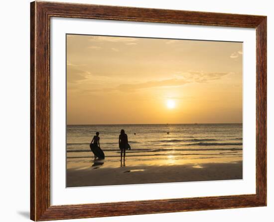 White Beach, Boracay, the Visayas, Philippines, Southeast Asia, Asia-Ben Pipe-Framed Photographic Print