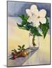 White Begonia and Rosehips-Christopher Ryland-Mounted Giclee Print