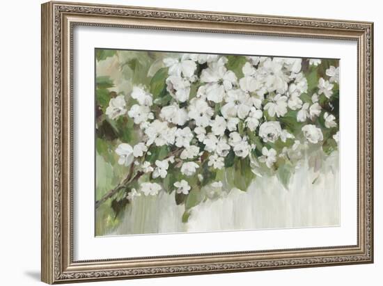 White Bloom Garden-Asia Jensen-Framed Art Print