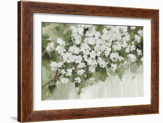 White Bloom Garden-Asia Jensen-Framed Art Print