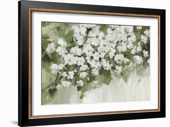 White Bloom Garden-Asia Jensen-Framed Art Print