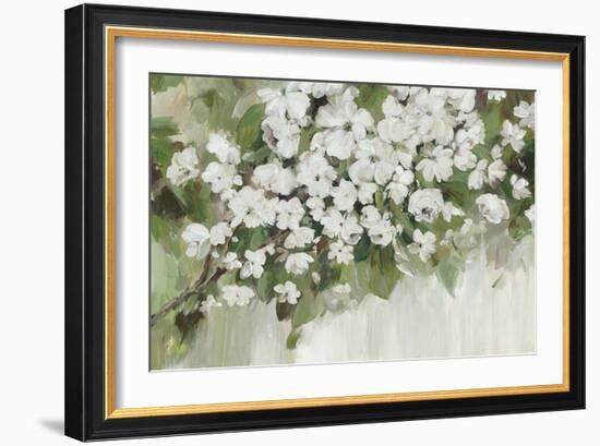 White Bloom Garden-Asia Jensen-Framed Art Print