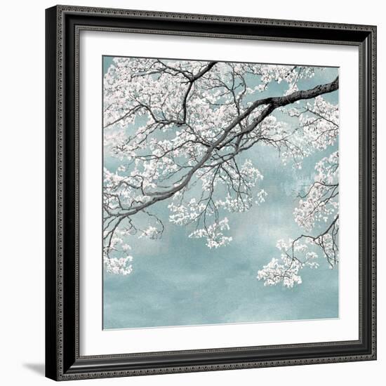 White Blossom, 2024-David Moore-Framed Art Print