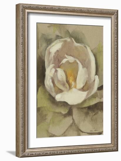 White Blossom Crop-Cheri Blum-Framed Art Print