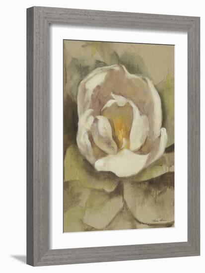 White Blossom Crop-Cheri Blum-Framed Art Print