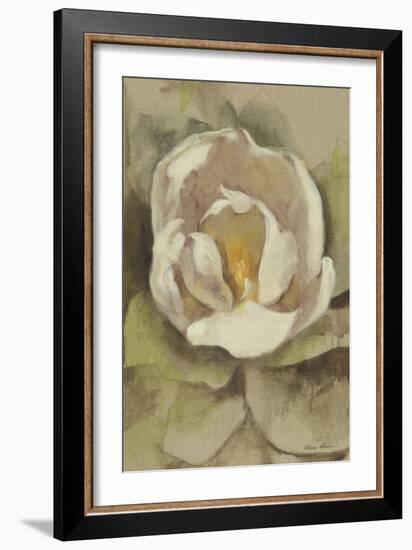 White Blossom Crop-Cheri Blum-Framed Art Print