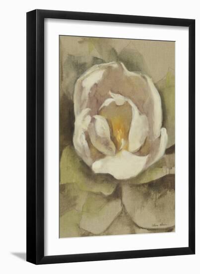 White Blossom Crop-Cheri Blum-Framed Art Print