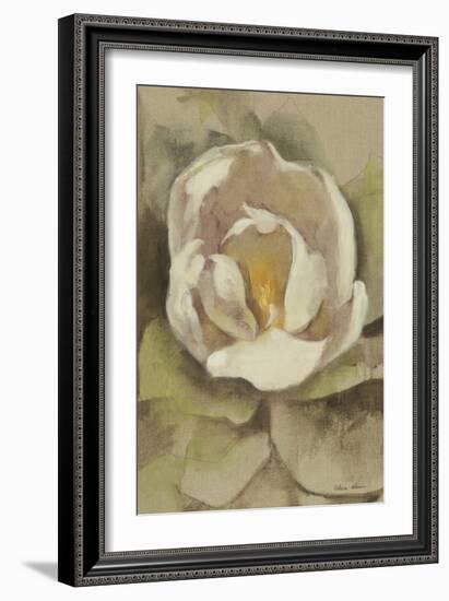 White Blossom Crop-Cheri Blum-Framed Art Print