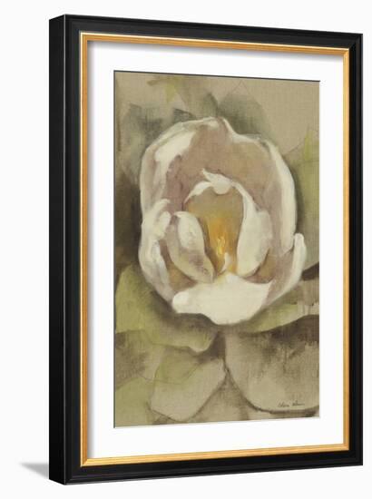 White Blossom Crop-Cheri Blum-Framed Art Print