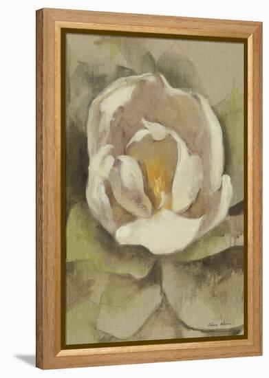 White Blossom Crop-Cheri Blum-Framed Stretched Canvas