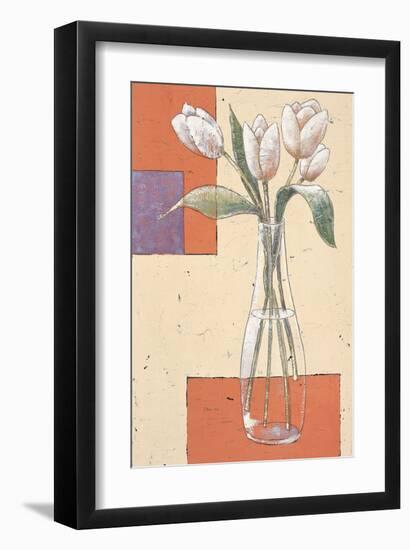 White Blossom I-Bjoern Baar-Framed Art Print