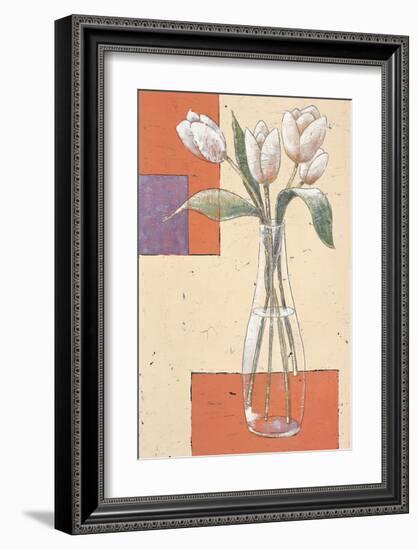 White Blossom I-Bjoern Baar-Framed Art Print