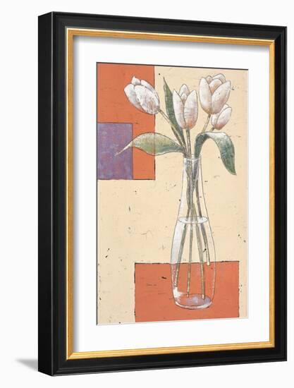 White Blossom I-Bjoern Baar-Framed Art Print