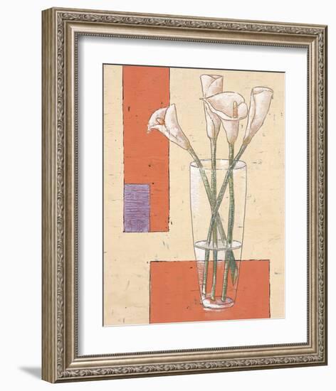 White Blossom II-Bjoern Baar-Framed Art Print