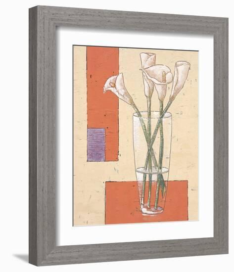 White Blossom II-Bjoern Baar-Framed Art Print