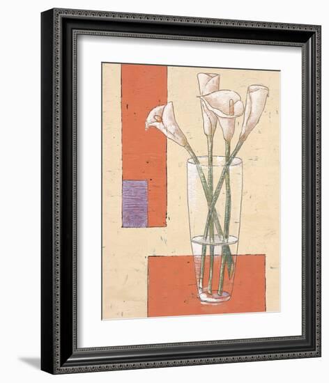 White Blossom II-Bjoern Baar-Framed Art Print