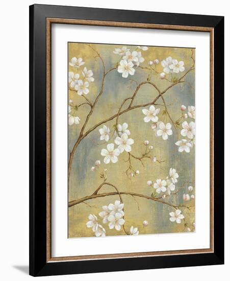 White Blossom II-Daphné B.-Framed Giclee Print