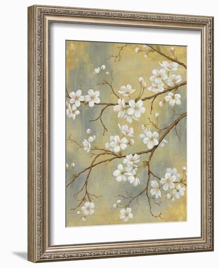 White Blossom III-Daphné B.-Framed Giclee Print
