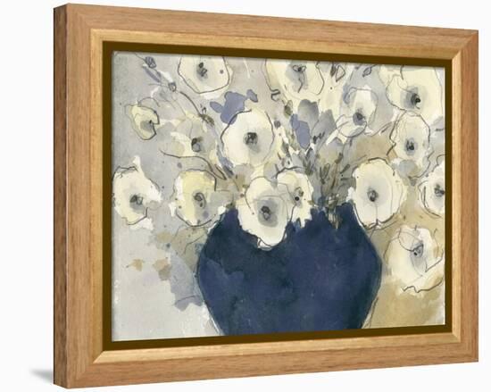 White Blossom Study II-null-Framed Stretched Canvas