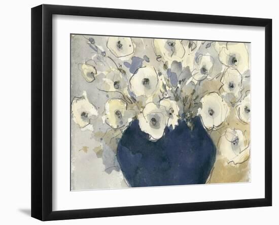 White Blossom Study II--Framed Art Print