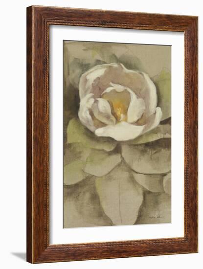 White Blossom-Cheri Blum-Framed Art Print