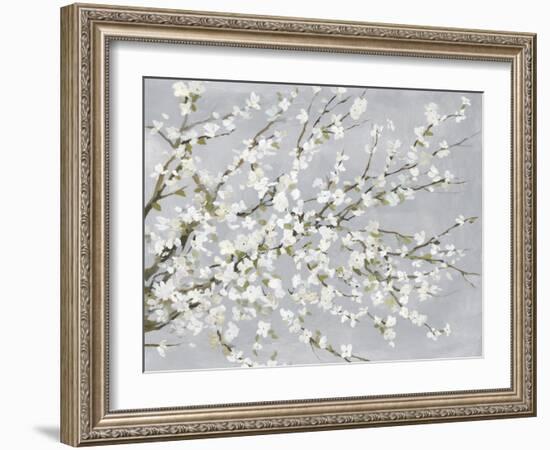 White Blossoms-Asia Jensen-Framed Art Print