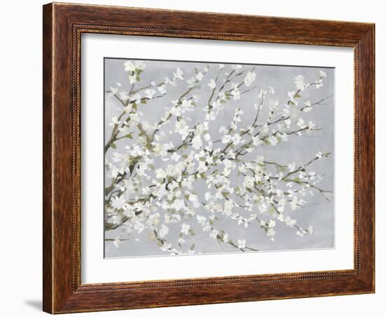 White Blossoms-Asia Jensen-Framed Art Print