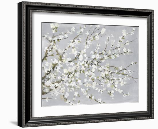 White Blossoms-Asia Jensen-Framed Art Print